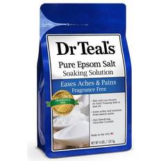 Vegan Bath Salts Dr Teal's Pure Epsom Salt Soak Fragrance Free 63.8oz