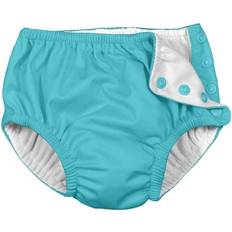 Green Swim Diapers Children's Clothing Green Sprouts Snap Reusable Absorbent Swim Diaper - Aqua (30699637473411)