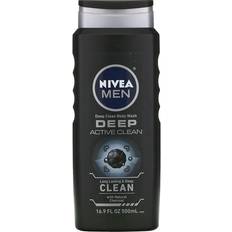 Toiletries Nivea Men Deep Active Clean Shower Gel 16.9fl oz