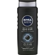 Nivea Men Deep Active Clean Shower Gel 500ml