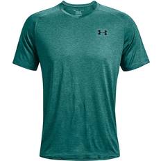 Under Armour Tech V-neck T-shirt Men - Cerulean/Black