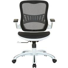 White Office Chairs OSP Home Furnishing Riley Office Chair 39.2"