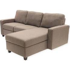 Serta Storage Chaise Sofa 89" 3 Seater
