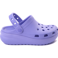 Rubber Slippers Children's Shoes Crocs Kid's Classic Cutie - Digital Violet