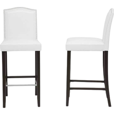 Baxton Studio Libra Bar Stool 44.5" 2pcs