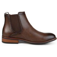 Faux Leather - Men Boots Vance Co. Landon - Brown