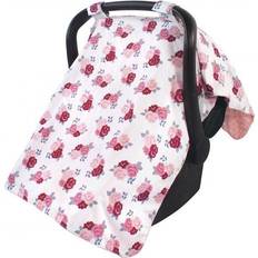 Car Seat Covers Hudson Reversible Car Seat and Stroller Canopy, Blush Floral