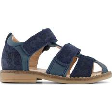 Wheat Macey Open Toe - Navy