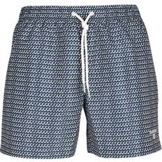 Barbour Badetøj Barbour Diamond Geo Swim Shorts - Navy