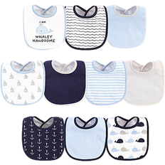 Machine Washable Drool Bibs Hudson Bib 10-pack I'm Whaley Handsome