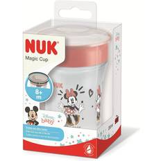 Plástico Tazas de viaje Nuk Disney Mini Magic Cup Minnie +6M Roja 160 ml Taza de viaje