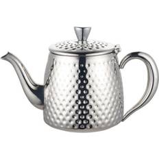 Tea pot Grunwerg CafÃ© Ole Premium Teaware Tea Pot 35oz Hammered Finish Tekanna