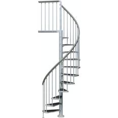 Spindeltrapper Dolle Spindeltrappe Toronto 16 Trin Galvaniseret