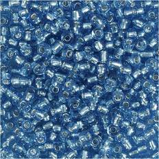 Creativ Company Seed Beads 3 mm Klar Turkos 25 gram