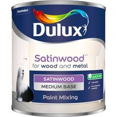 Dulux Satin Metal Paint, Wood Paint White 1L