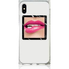 Billig Etuier iDecoz Phone Mirror Marble Sort