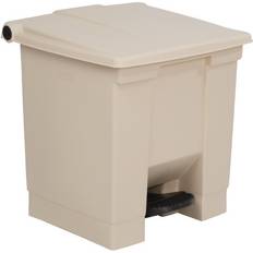 Freestanding Pedal Bins Rubbermaid FG614300BEIG