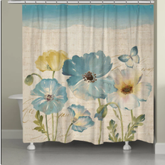 Bathroom Accessories Laural Home Teal Poppies