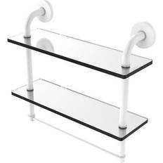 White Bath Racks Allied Brass Remi (RM-2-16TB-WHM)