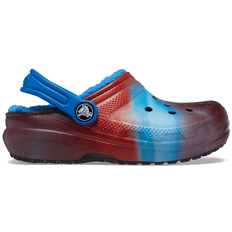 Crocs Kid's Classic Lined Out of This World Clog - Bright Cobalt