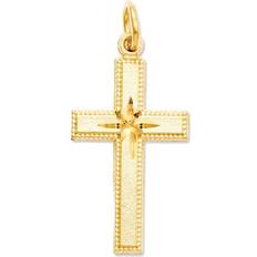 Macy's Gold Charms & Pendants Macy's Cross Charm - Gold