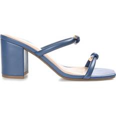 Foam Heeled Sandals Journee Collection Jessa - Blue