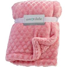 3 Stories Trading Company Diamond Plush Sherpa Baby Blanket