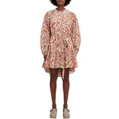 Paisley - Short Dresses Maje Paisley Print Dress - Orange