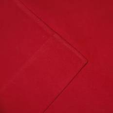 Pointehaven 175 GSM Bed Sheet Red (254x177.8cm)