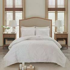 Cotton Bed Linen Madison Park Bahari Bedspread White (228.6x228.6)