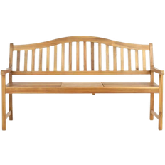 Gray Settee Benches Safavieh Mischa Settee Bench 63x37.8"