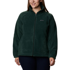 Columbia Women’s Benton Springs Full Zip Plus Size - Spruce