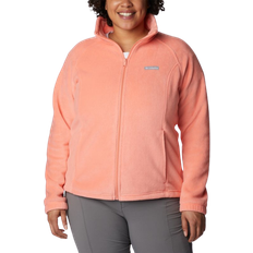 Dam - Fleecetröjor & Piletröjor - Orange Columbia Women’s Benton Springs Full Zip Plus Size - Coral Reef