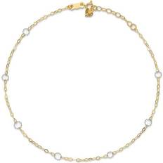 Gold Plated Anklets Macy's Circle Anklet - Gold/Silver