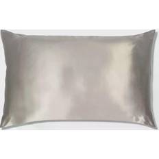 Beige Pillow Cases Slip Silk Pillow Case Beige (91.44x50.8cm)