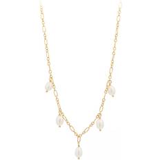 Pernille Corydon Ocean Dream Necklace - Gold/Pearls