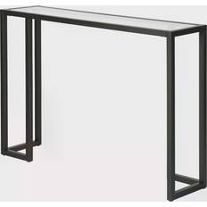 Glass Console Tables Hudson & Canal Oscar Console Table 10x42"