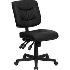 Height Adjustable Office Chairs Flash Furniture GO-1574-BK-GG Office Chair 40.2"