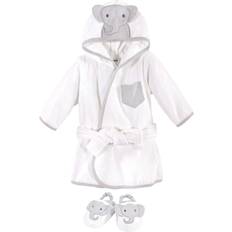 Hudson Cotton Animal Face Bathrobe- Modern Elephant (10357851)