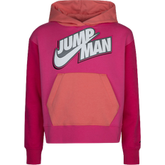 Jordan Girl's Jumpman x Nike Boxy Hoodie - Pinksicle