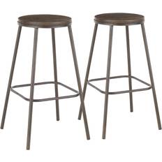 Lumisource Clara Bar Stool 29.8" 2pcs