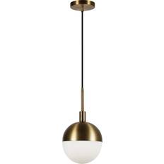 Hudson & Canal Orb Pendant Lamp 8"