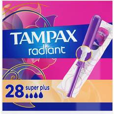 Menstrual Protection Tampax Radiant Tampons Super Plus 28-pack