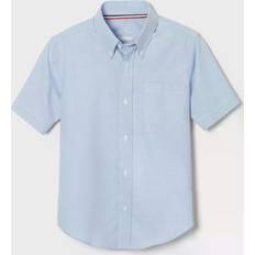 French Toast Short Sleeve Oxford Shirt - Blue