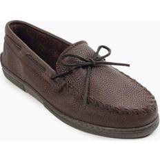 Men Moccasins Minnetonka Moosehide Classic - Chocolate