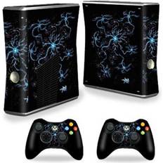 Xbox One Bundle Decal Stickers MightySkins Xbox One S/Xbox 360 S Console Decal Skin - Neuron Galaxy