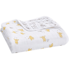 White Baby Nests & Blankets Aden + Anais Disney Essentials Cotton Muslin Blanket Winnie + Friends