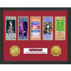 San Francisco 49ers Super Bowl Ticket Collection Wall Photo Frame