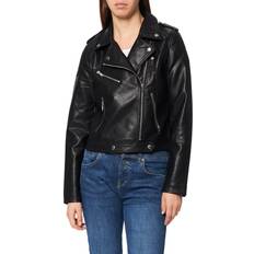 Noisy May Rollo Black Veste en Cuir - 27017175