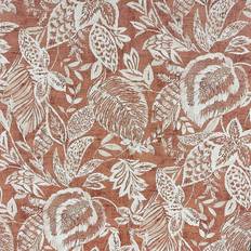 Behangen Dutch Wallcoverings Behang Mae oranje en beige